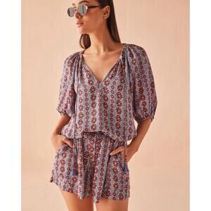 Omika Asha Shorts - Omari Hibiscus